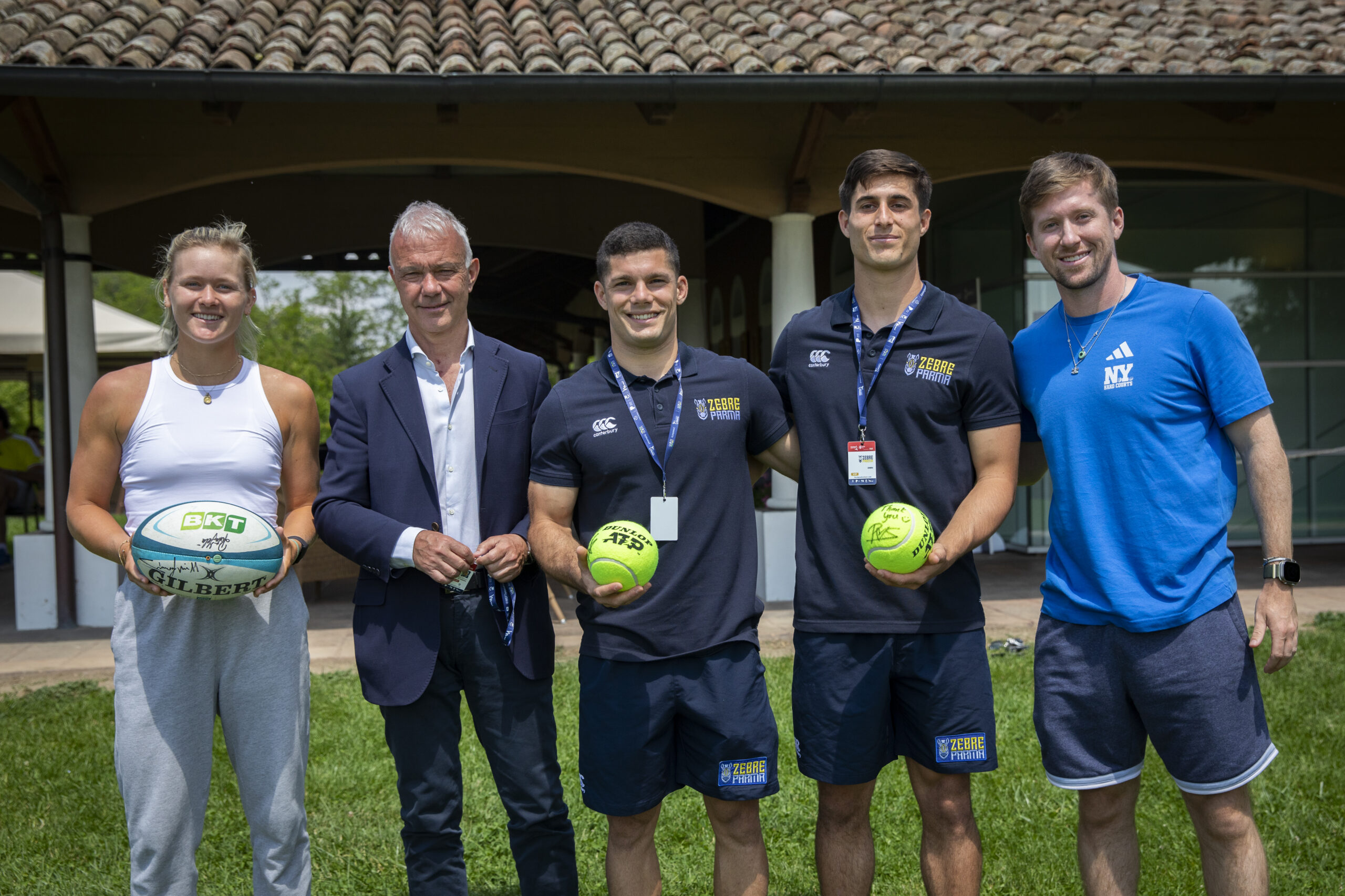 Peyton Stearns, Giampiero Alinovi, Ratko Jelic, Simone Gesi e Tom Hill - Foto Elisa Morabito